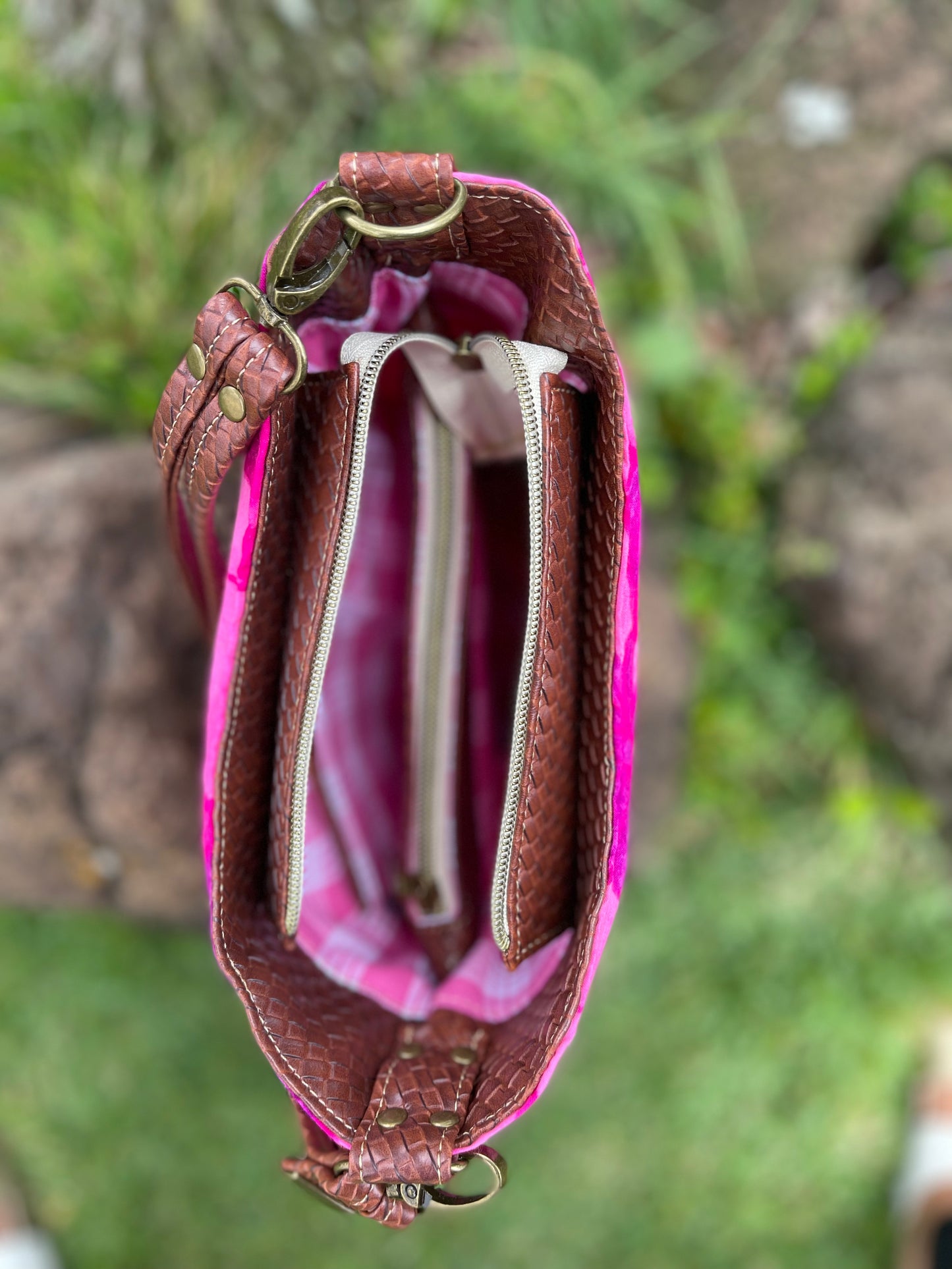 Vintage Hawaiian Bucket Bag